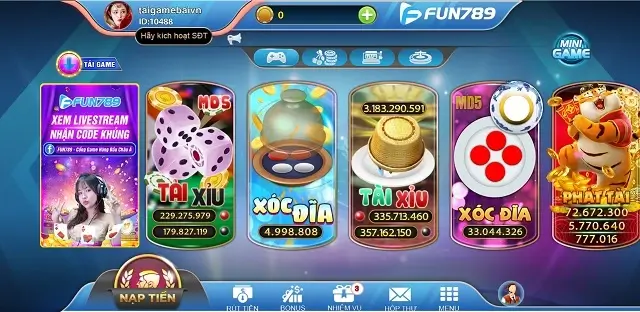 Fun789 Club là cổng game hoàn hảo cả về hình thức và nội dung