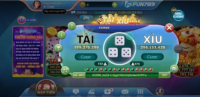 Các thông báo đều được Fun789 Club niêm yết rõ trên trang chủ