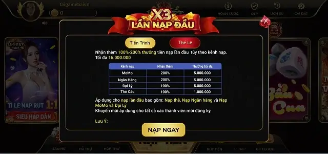 Thành viên mới có thể nhận nhiều khuyến mại tại 168bet Vin