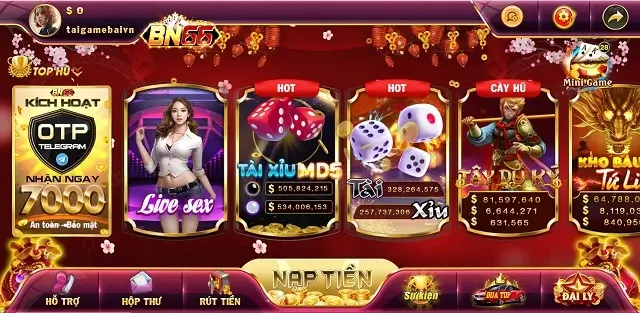 Cổng game Bn66 Vin có nền tảng giao diện đồ họa đỉnh cao