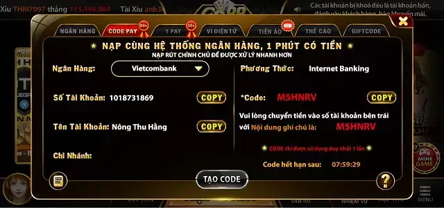 Hệ thống giao dịch đẳng cấp cao của Go88h Com