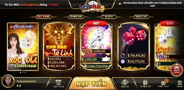 Top88s Net là cổng game nhà cái quốc tế bản quyền