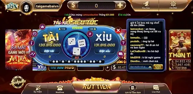 Có nhiều dạng tài xỉu trên cổng game 18x Bet