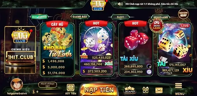 1Hit Club là cổng game được đạo nhái theo nhà phát hành bản quyền