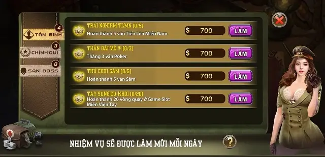 Event đi kèm các trò chơi trên Bom52 Club