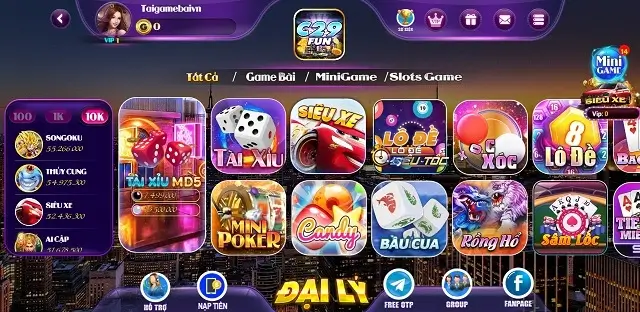 Cổng game C29 Fun đổi thưởng qua đại lý ủy quyền