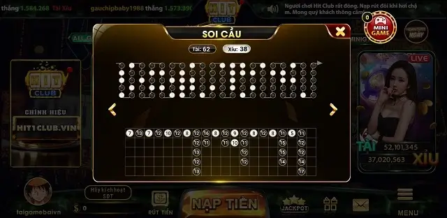 Tài xỉu Hit1club Vin có nhiều điểm xanh chín và công bằng