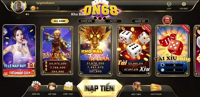 On68 Com là cổng game có cấu hình rất đẹp và chặt chẽ