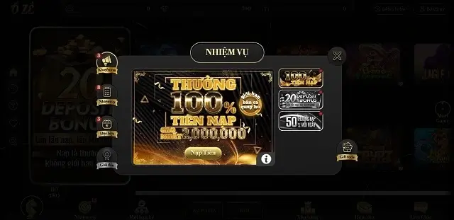 Khuyến mại bất tận trên cổng game Oze6868 Online