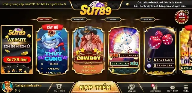 Su789 Live là cổng game đủ tiêu chuẩn để đáp ứng nhu cầu của thị trường Việt Nam