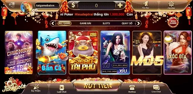 Sunf Vip là cổng game thiên hẳn về mảng cá cược tài xỉu