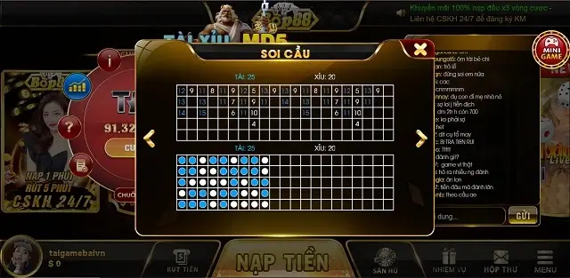 Soi cầu tài xỉu Bop88.Club rất chuẩn xác nếu thực hiện đúng phương pháp