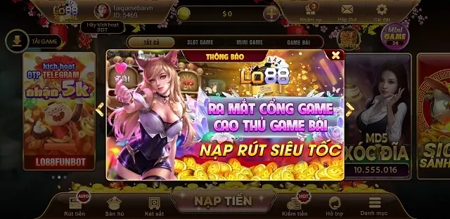 Cổng game Lo88 Cc đã chính thức được ra mắt trên thị trường