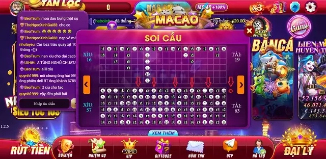 Soi cầu tài xỉu Macao99 theo cách mới rất chuẩn xác và uy tín