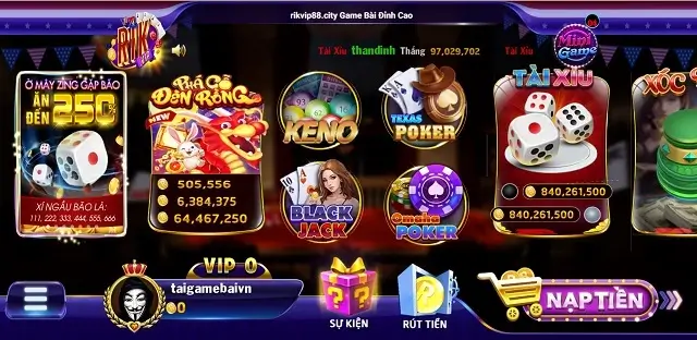 Rikvip88 City chưa phải là cổng game hoàn chỉnh