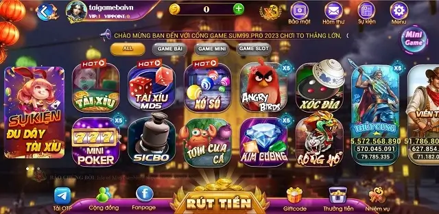 Sum99 Pro vẫn là một cổng game rất Hot và uy tín