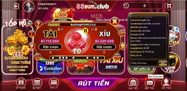 Game xanh chín tại 88Bum Club