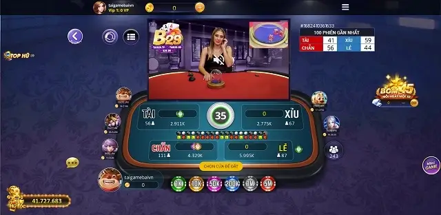 Tài xỉu B29 Casino đẳng cấp quốc tế