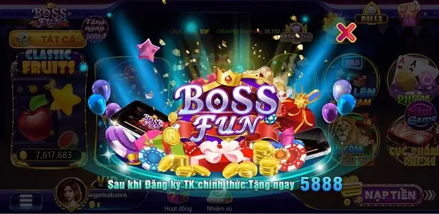 Khuyến mãi Boss Fun