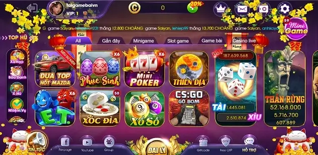 Choang Live là cổng game hàng đầu Châu Á