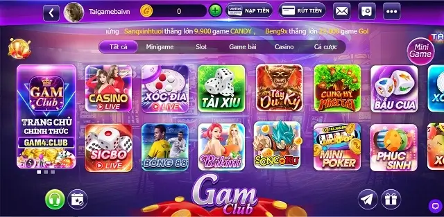 Gam4 Club với hình thức và nội dung hoàn hảo