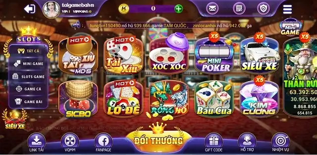 Trang chủ cổng game Kem99 Live