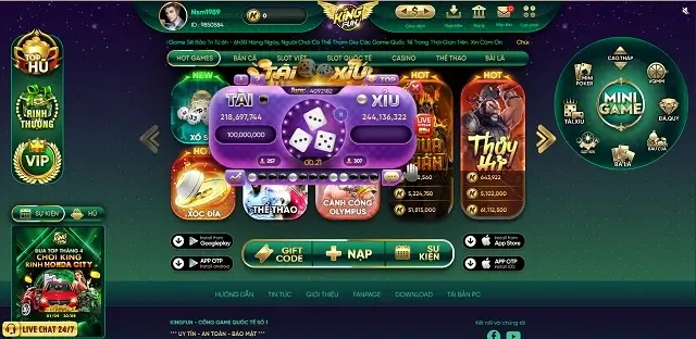 Kingvip5 Com là cổng game có tính minh bạch rất cao