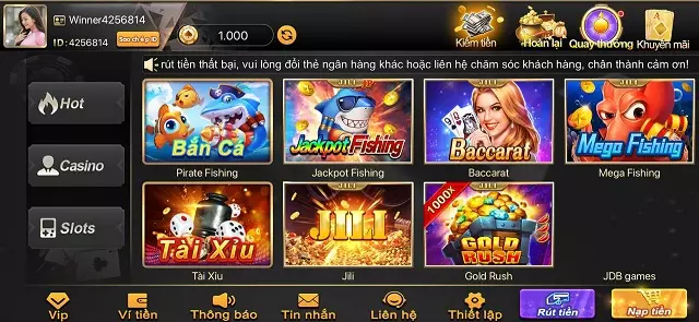 Trang chủ giao diện của Win9 Club