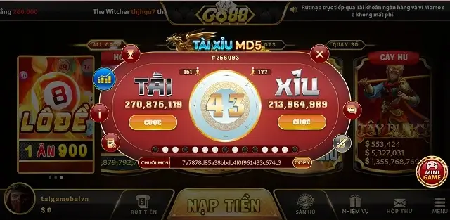 Tài xỉu Go88n App