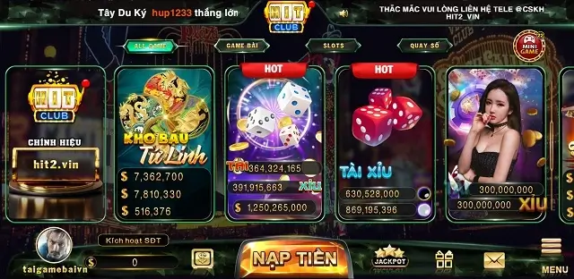 Cổng game Hit2 Vin