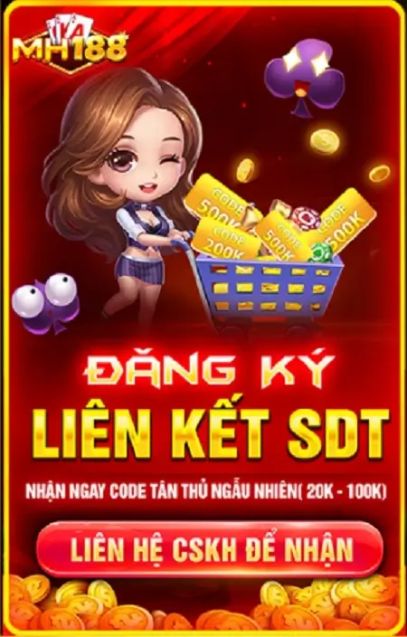 MH188 Vin hỗ trợ giftcode tân thủ