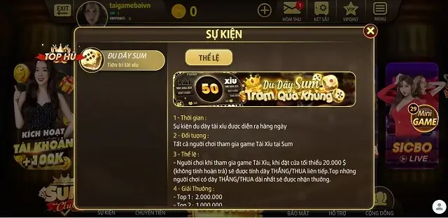 Sum Club khuyến mãi thành viên 100K