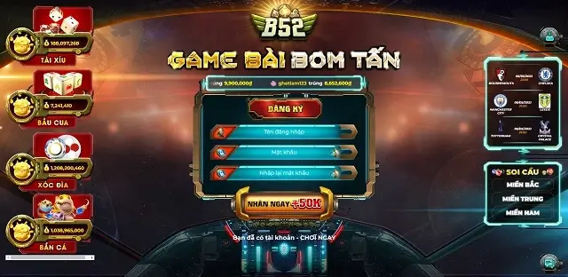 game bài uy tín b52 club