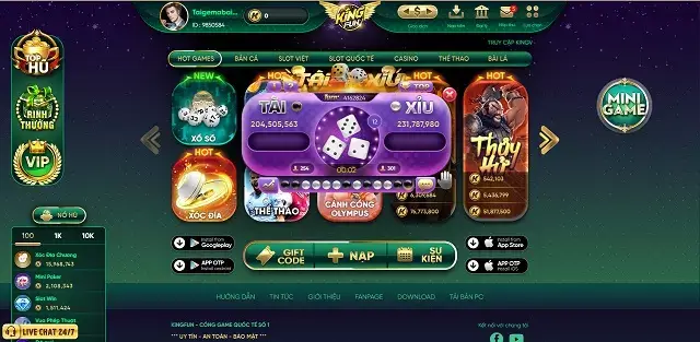 Choikingfun Net không phải game lậu