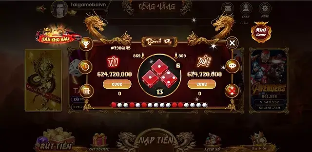 Tài xỉu Dragon99 Club