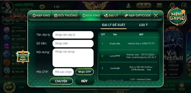 King999.Pro rút tiền nhanh uy tín