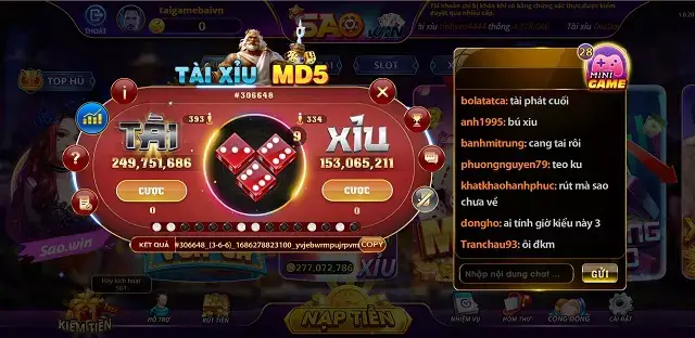 Tài xỉu Sao.win xanh chín nhất