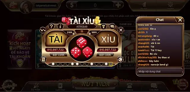 Tài xỉu Sun12 Win là game chính hiệu