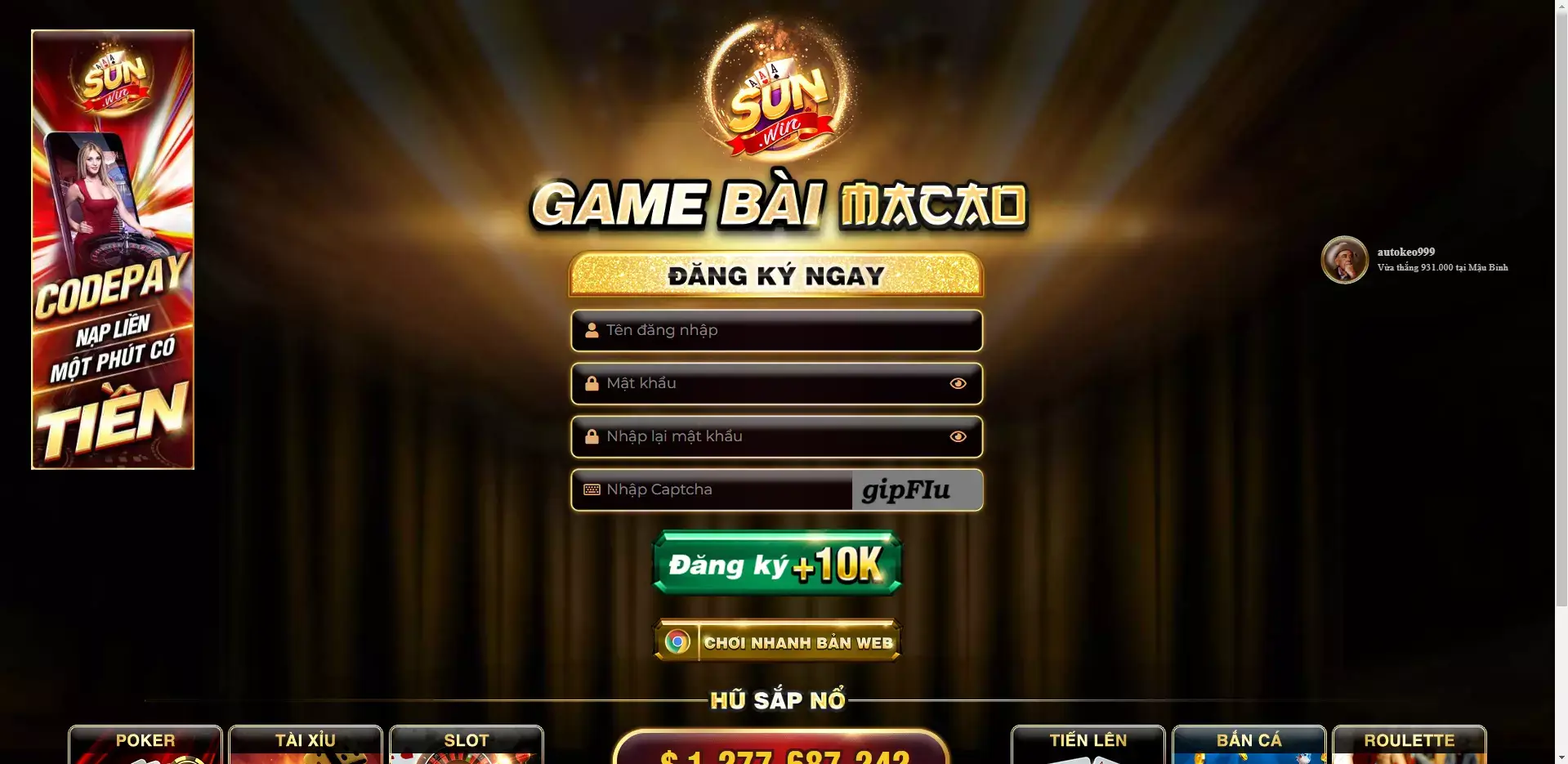 Game bài uy tín nhất