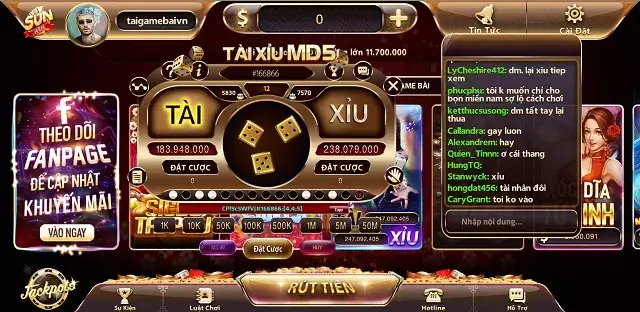 Tài xỉu Sunwinclub Sc