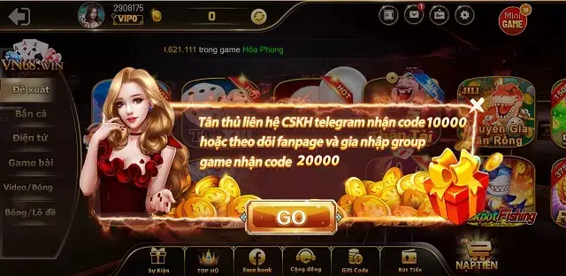 Giftcode Vn68 Cc