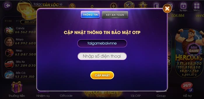 Hệ thống bảo mật Của Sam86vip Pro