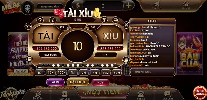 Game tài xỉu tại Mel88.Club