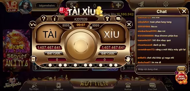 Game tài xỉu tại V8club.Win