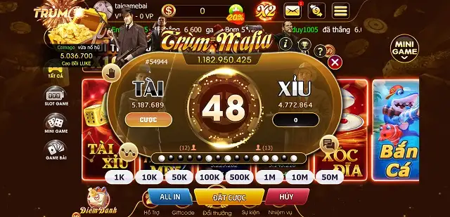 Game tài xỉu tại Trumclub.Net