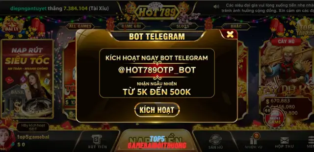 Hot789 tặng code tân thủ